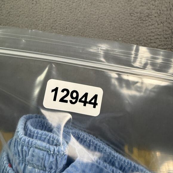 Chubbies Seersucker Shorts Mens Large Blue Embroidered Anchors All Over Print - Picture 8 of 8